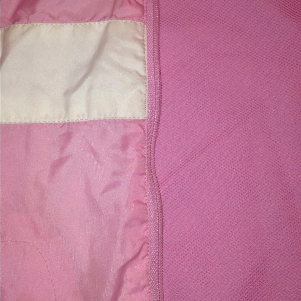 Pink wind breaker jacket. - Picture 2 of 3
